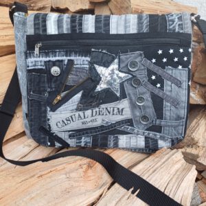 Jeans-Upcycling Messengerbag