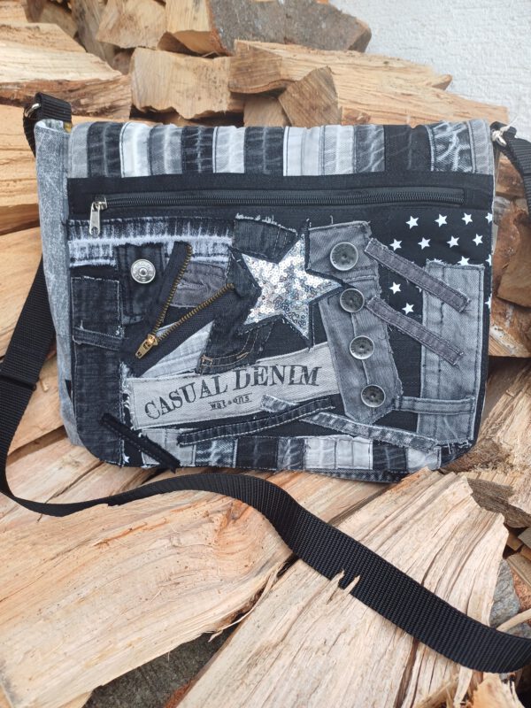 Jeans-Upcycling Messengerbag