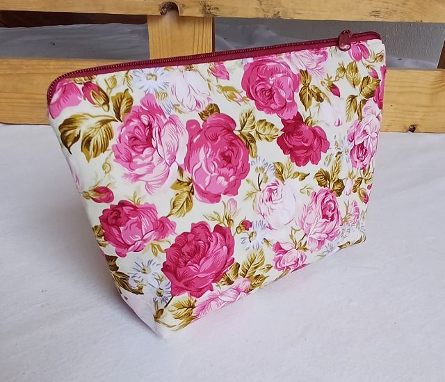 Kosmetiktasche Rosentraum, Vintage, Muttertag, romantisch