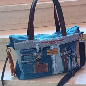 Jeanstasche „Denim Allrounder“ – Vielseitig, geräumig & nachhaltig
