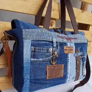 Jeanstasche „Denim Allrounder“ – Vielseitig, geräumig & nachhaltig