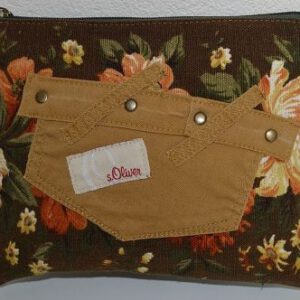 Kosmetiktasche „Retro Chic“ – Upcycling mit Charme