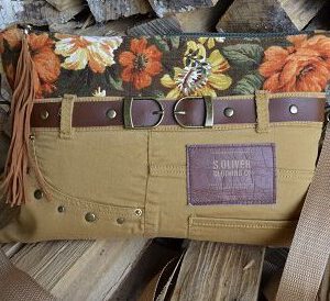 Crossbag „Retro Mix“ – Upcycling trifft Vintage-Charme