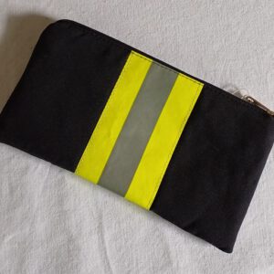 Feuerwehr-Upcycling Mäppchen, Minitasche, Purse