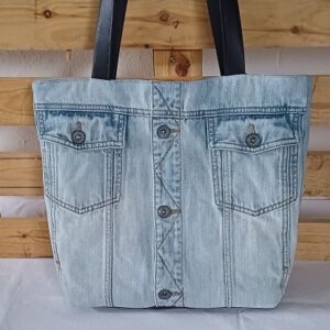 Jeans-Upcycling Blue-Bag, Jeans-Shopper, Upcycling, Denim-Bag