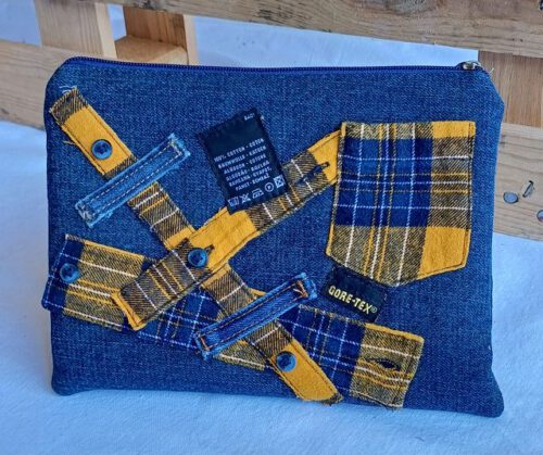 Jeans-Mäppchen - Country, Denim Beauty-Bag
