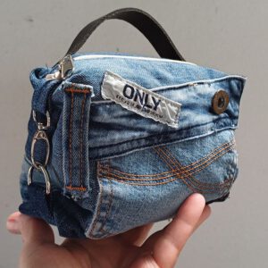 Kosmetiktasche Jeans - Denim Pouch, Denim Beauty-Bag, Wash Case