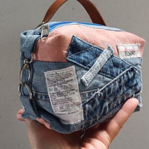 Kosmetiktasche Jeans - Denim Pouch, Denim Beauty-Bag, Wash Case