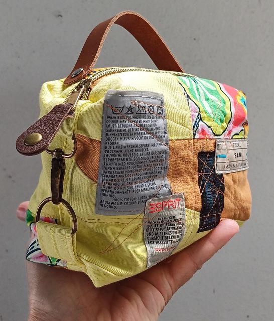 Kosmetiktasche Jeans - Denim Pouch, Denim Beauty-Bag, Wash Case