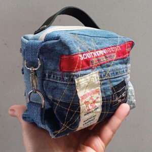 Kosmetiktasche Jeans - Denim Pouch, Denim Beauty-Bag, Wash Case