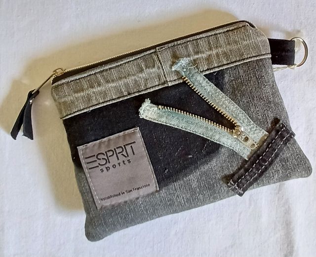 Jeans-Mäppchen - Sweet Denim Purse, Beauty-Bag
