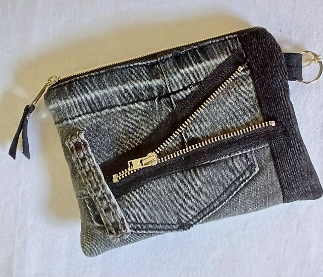 Jeans-Mäppchen - Sweet Denim Purse, Beauty-Bag