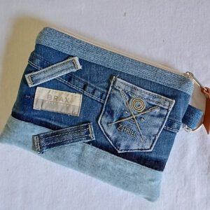 Jeans-Mäppchen - Sweet Denim Purse, Beauty-Bag
