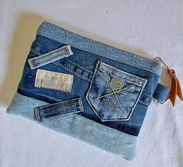 Jeans-Mäppchen - Sweet Denim Purse, Beauty-Bag