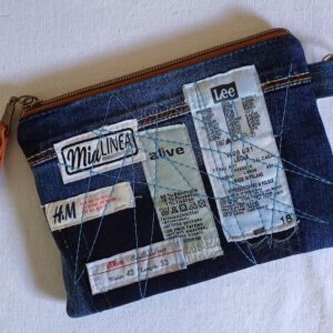 Jeans-Mäppchen - Sweet Denim Purse, Beauty-Bag