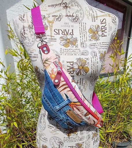 Bodybag „Summer Denim“ – Leicht und Lässig.