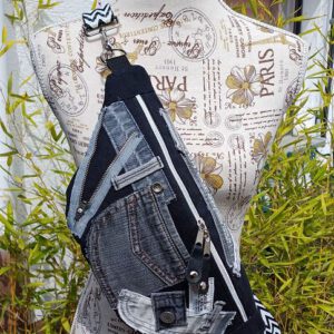Bodybag „Black Denim“