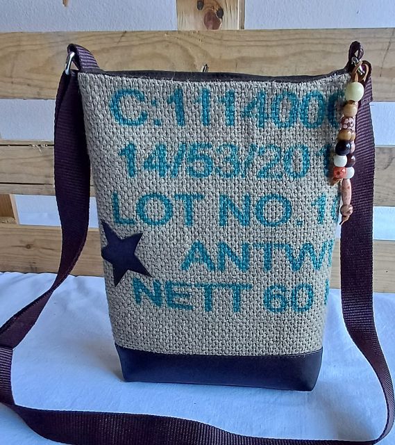 Crossbag "KaffeeKult", Schultertasche, Umhängetasche
