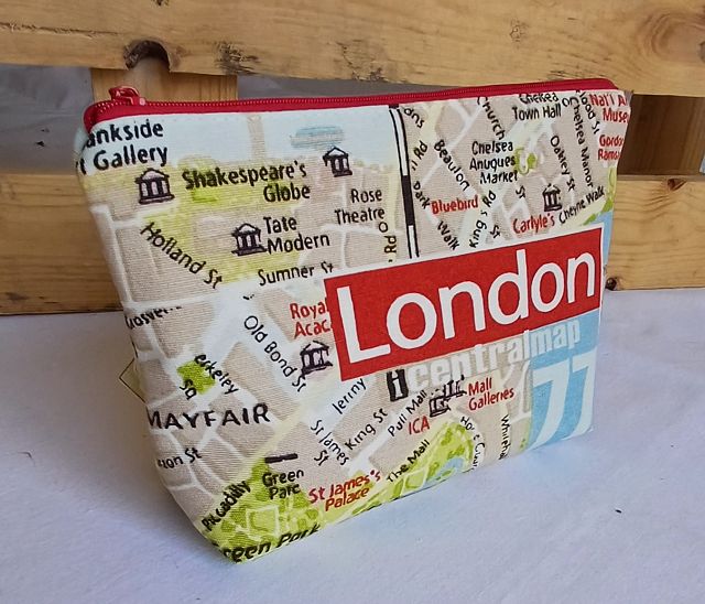 Kosmetiktasche London Beauty Bag