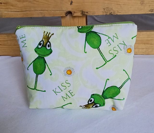 Kosmetiktasche „Kiss me“