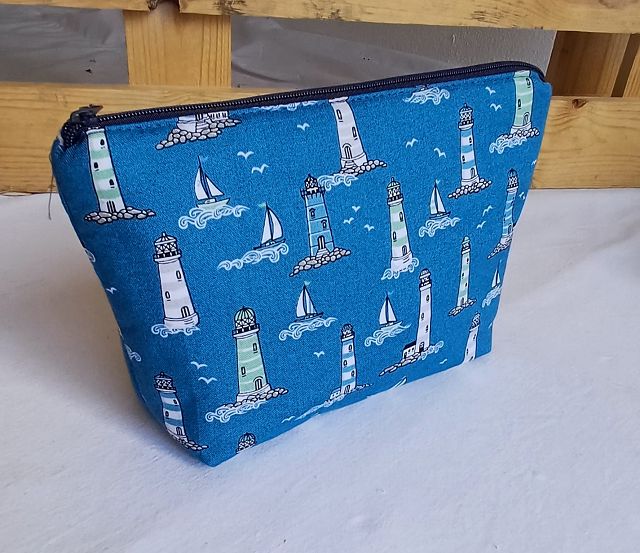 Kosmetiktasche Leuchtturm