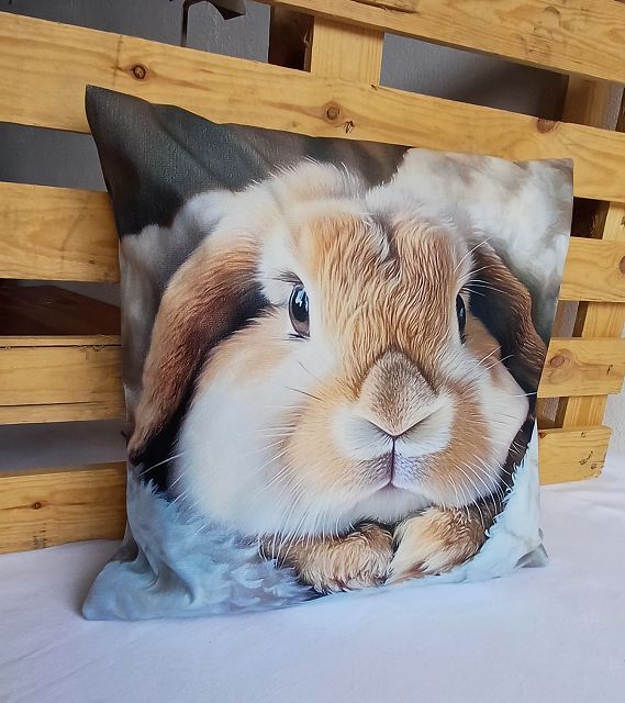 Süßes Hasenkissen KnuffelBunny