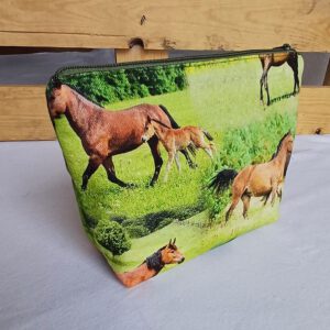 Kosmetiktasche „Pferdeträume“
