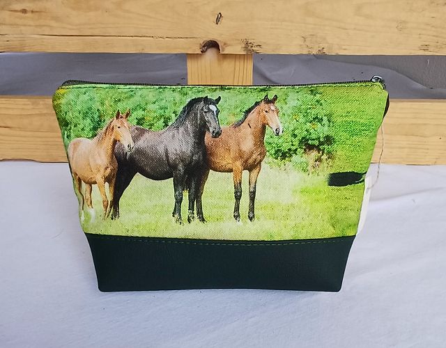 Kosmetiktasche „Pferdeträume“