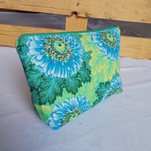 Kosmetiktasche „Blue & Green Harmony“