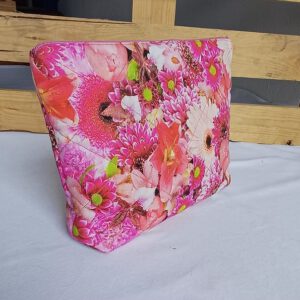 Große Kosmetiktasche „Pink Blossom“