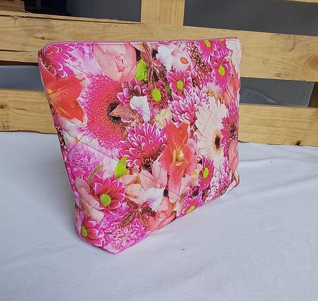 Große Kosmetiktasche „Pink Blossom“