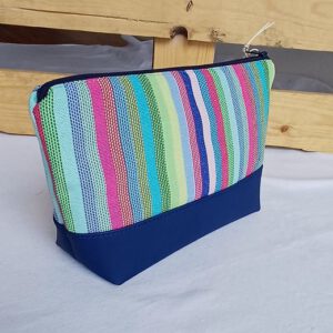 Kosmetiktasche „Maritime Streifenliebe“