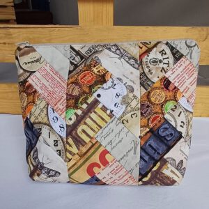 Große Kosmetiktasche „Stoffvielfalt“