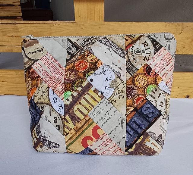 Große Kosmetiktasche „Stoffvielfalt“