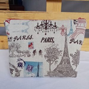 Große Kosmetiktasche „Hello Paris“