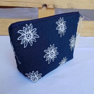 Kosmetiktasche „Edelweißzauber“