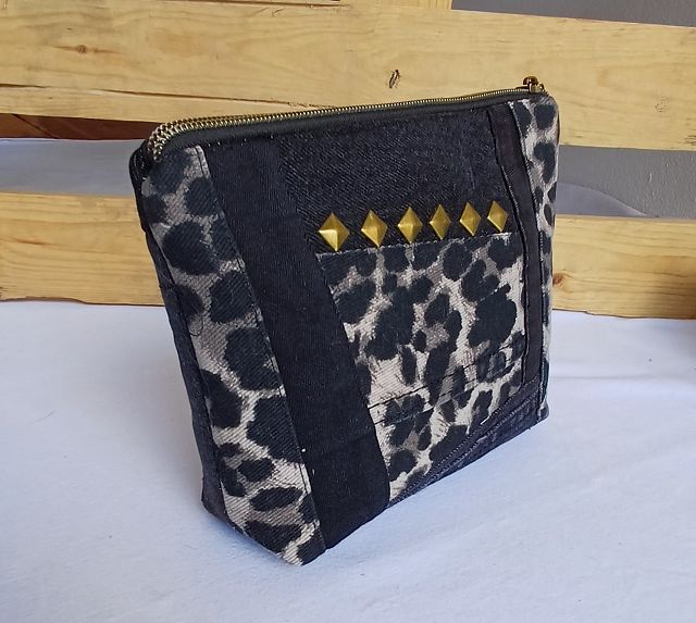 Kosmetiktasche „Leo Denim“