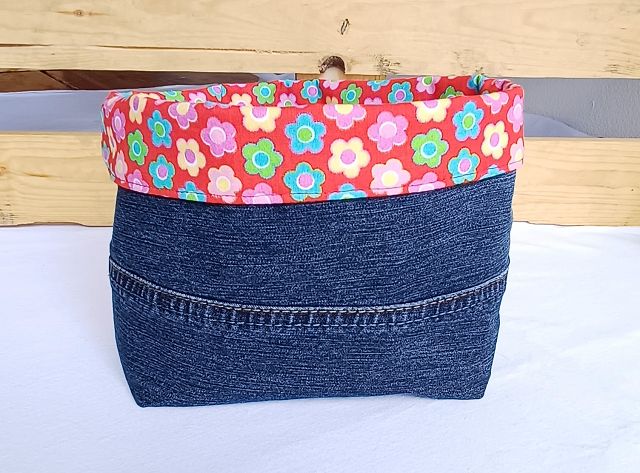 Utensilo „Denim Blossom“