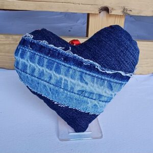 Dekoherz „Denim & Blüten“