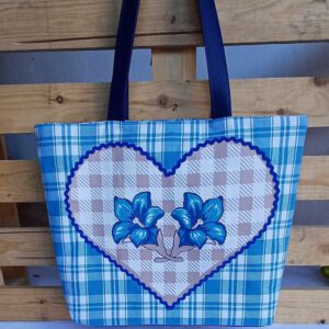 Shopper „Enzianblau“