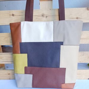 Shopper-Set „Leather Patchwork“