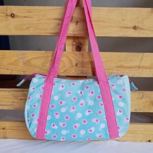 Schultertasche „Blumen & Vögel“