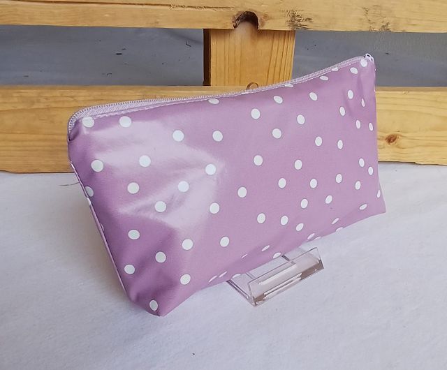 Kosmetiktasche „PurpleDots“
