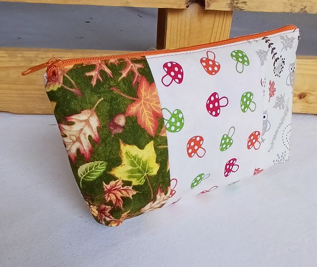 Kosmetiktasche „AutumnPatch“